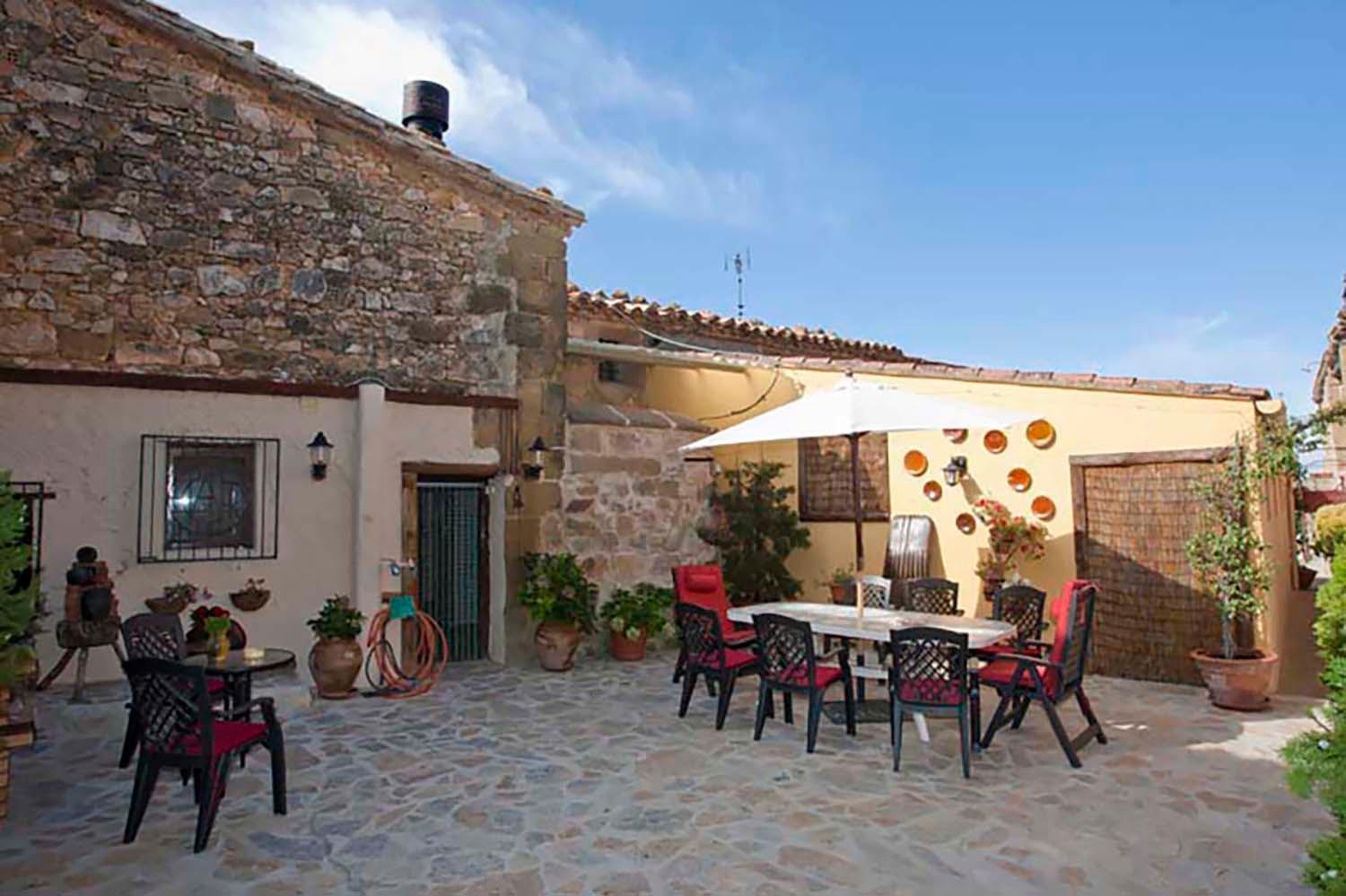 Casa Calvo Sxvi Villa Santa Eulalia la Mayor Buitenkant foto