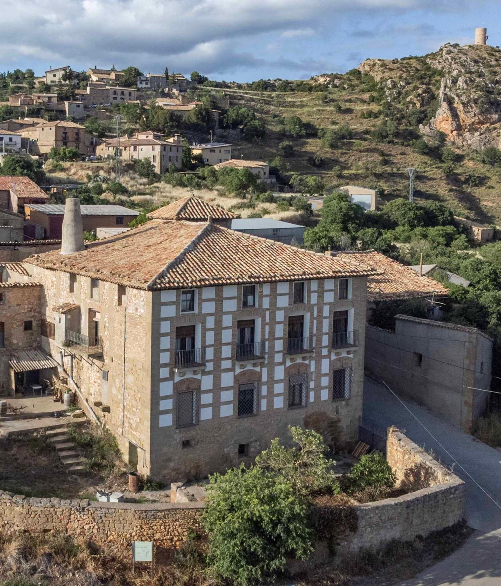 Casa Calvo Sxvi Villa Santa Eulalia la Mayor Buitenkant foto